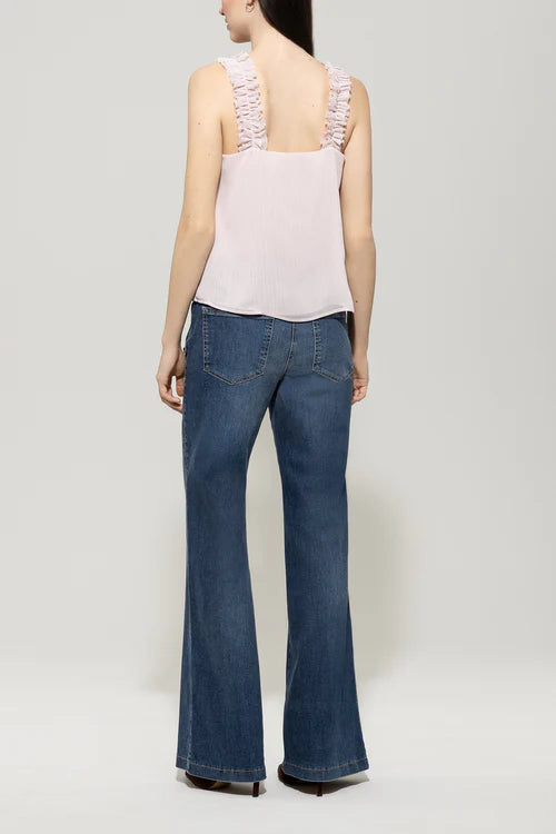 Luisa Cerano flared denim jeans 628811