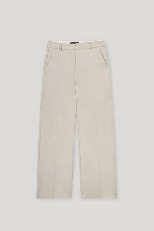 Luisa Cerano flannel wide leg trousers 628818
