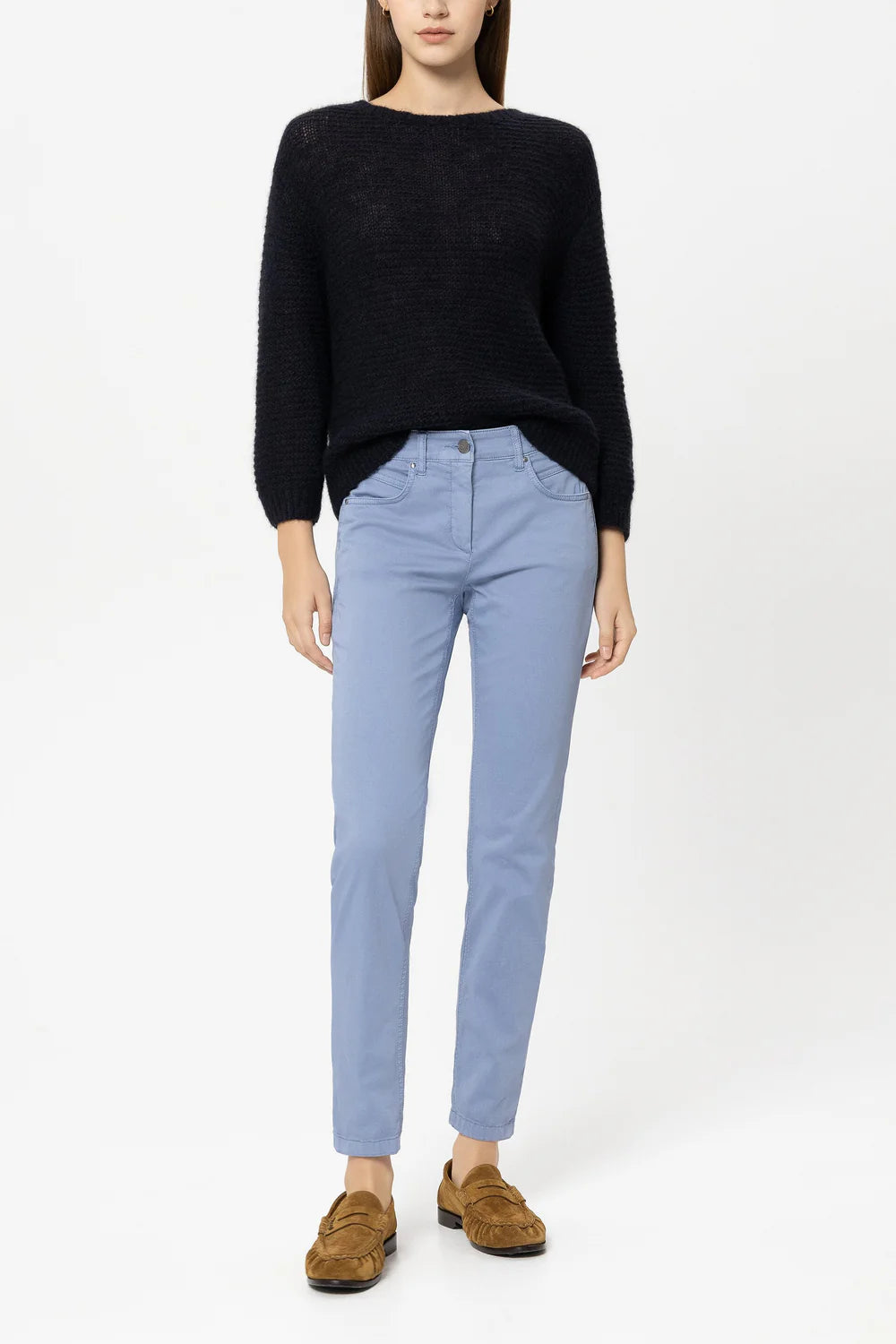 Luisa Cerano High Stretch Skinny Denim in Blue 637600