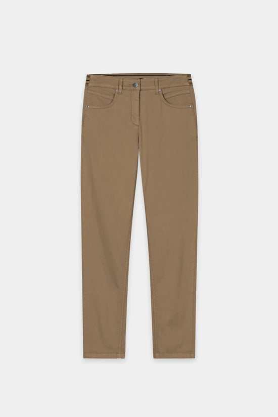 Luisa Cerano High Stretch Skinny Denim in Tobacco 637600