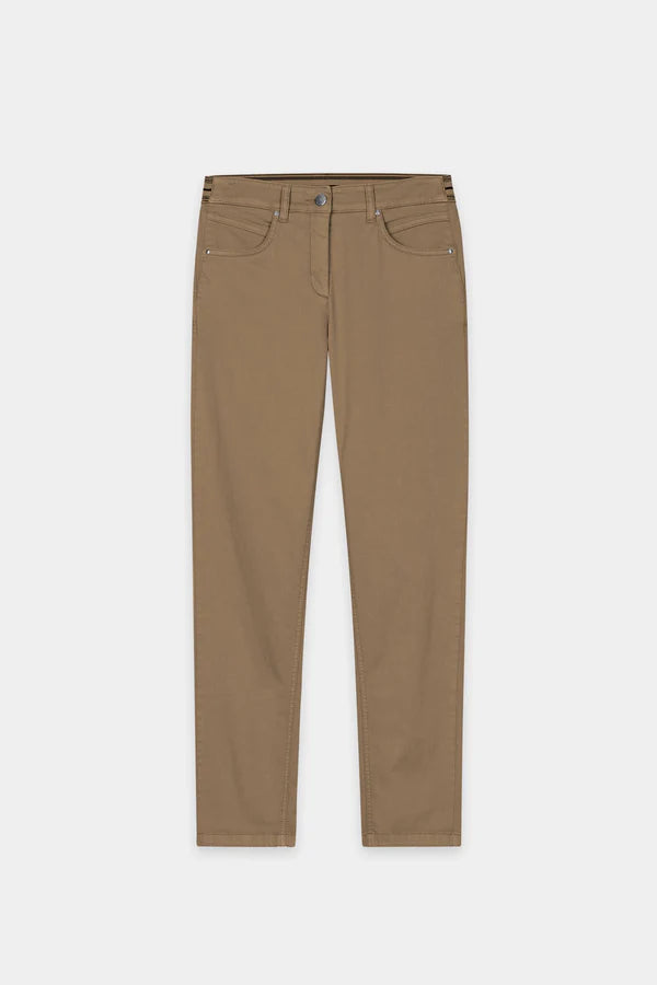 Luisa Cerano High Stretch Skinny Denim in Tobacco 637600