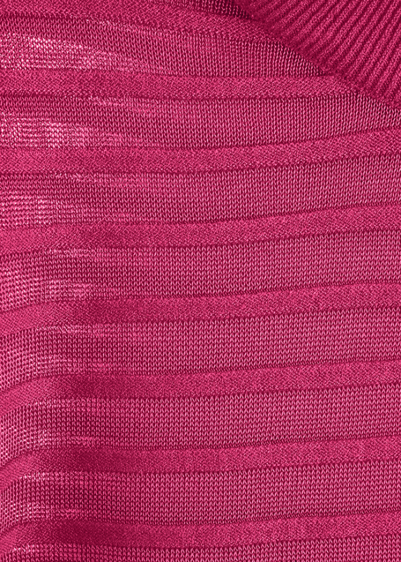 Riani Cerise High Collar Short Sleeve Top 637725