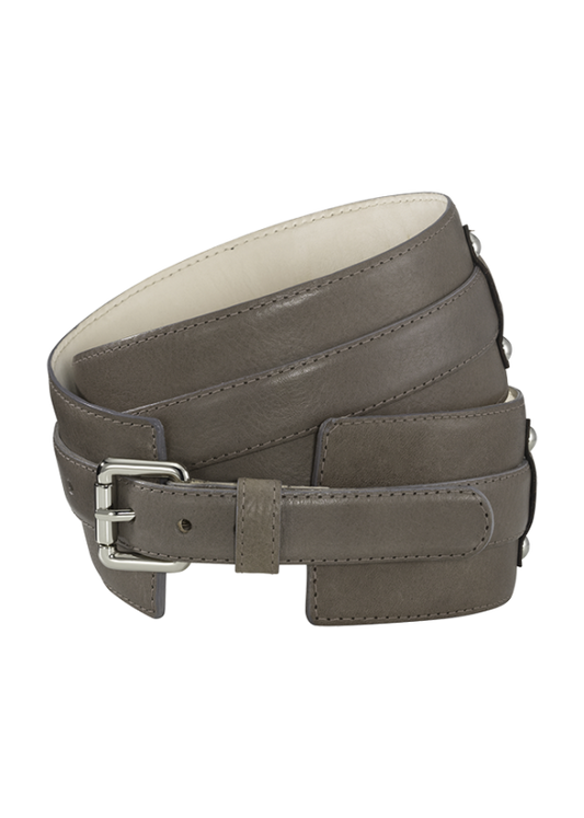 Riani Dark Affogato Waist Belt in Nappa Leather 639440