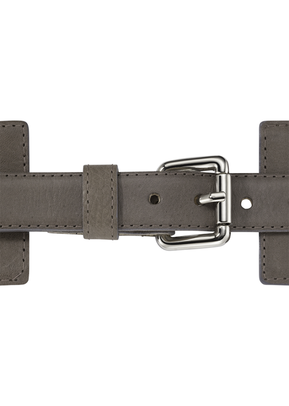 Riani Dark Affogato Waist Belt in Nappa Leather 639440