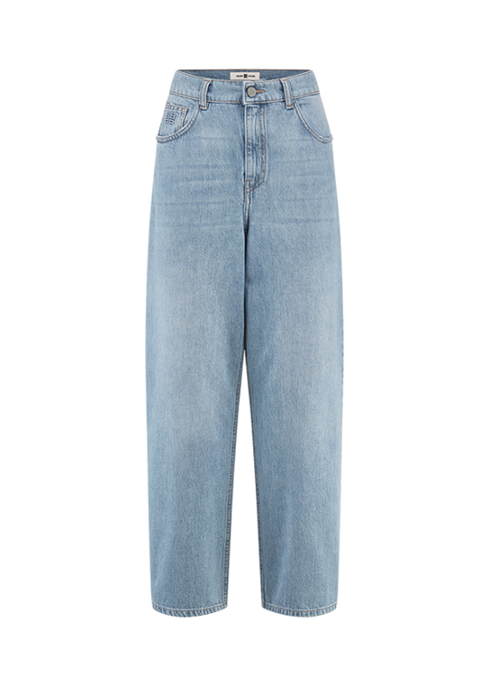 Riani Denim Blue Wide Leg Culotte Jeans