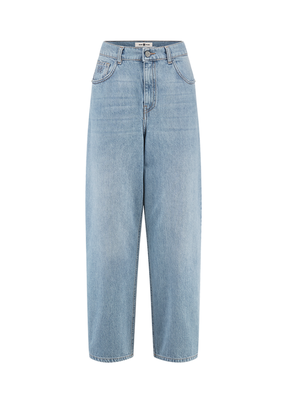 Riani Denim Blue Wide Leg Culotte Jeans