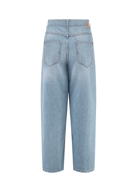 Riani Denim Blue Wide Leg Culotte Jeans