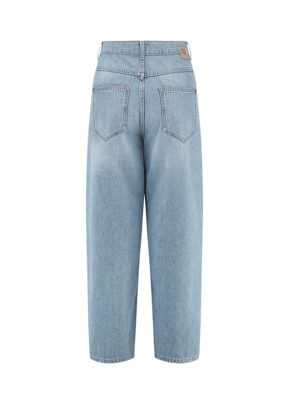 Riani Denim Blue Wide Leg Culotte Jeans