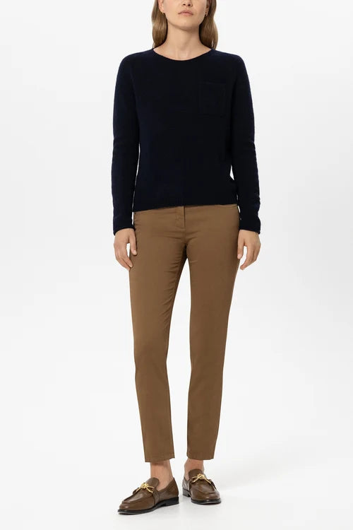 Luisa Cerano Caramel High-stretch Colored Skinny Leg Denim