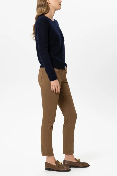 Luisa Cerano Caramel High-stretch Colored Skinny Leg Denim