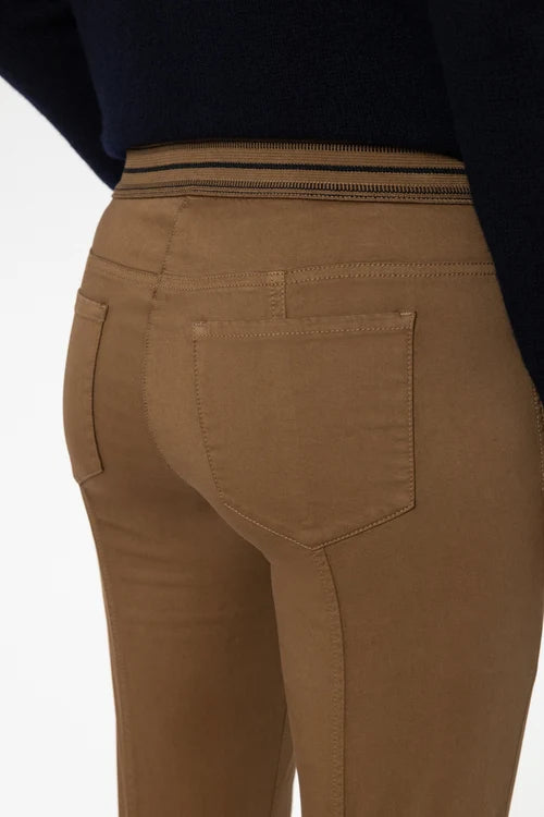 Luisa Cerano Caramel High-stretch Colored Skinny Leg Denim