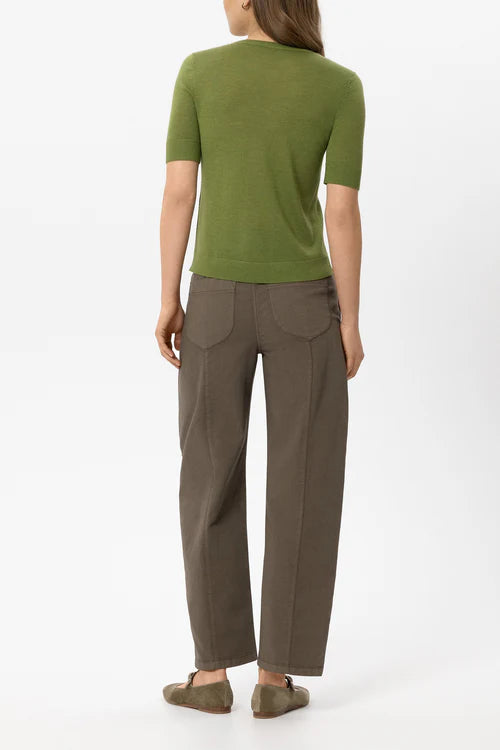 Luisa Cerano Muskat Barrel-Leg Coloured Denim Jeans 648918