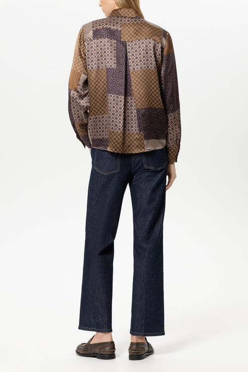 Luisa Cerano Denim Blue Authentic Straight-Leg Jeans