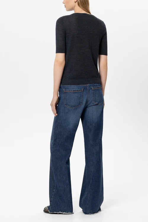 Luisa Cerano Denim Blue Authentic Bootcut Jeans