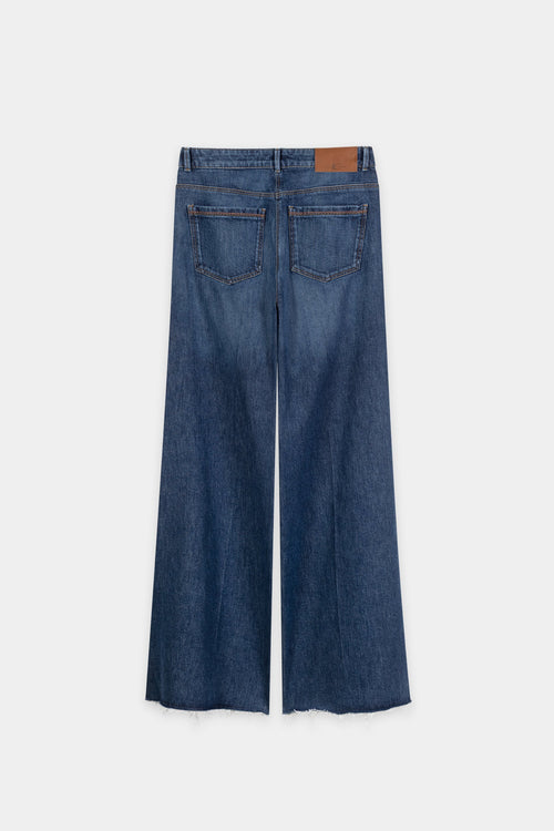 Luisa Cerano Denim Blue Authentic Bootcut Jeans