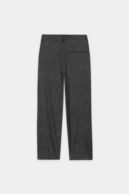 Luisa Cerano Anthracite Tapered Cropped Trousers