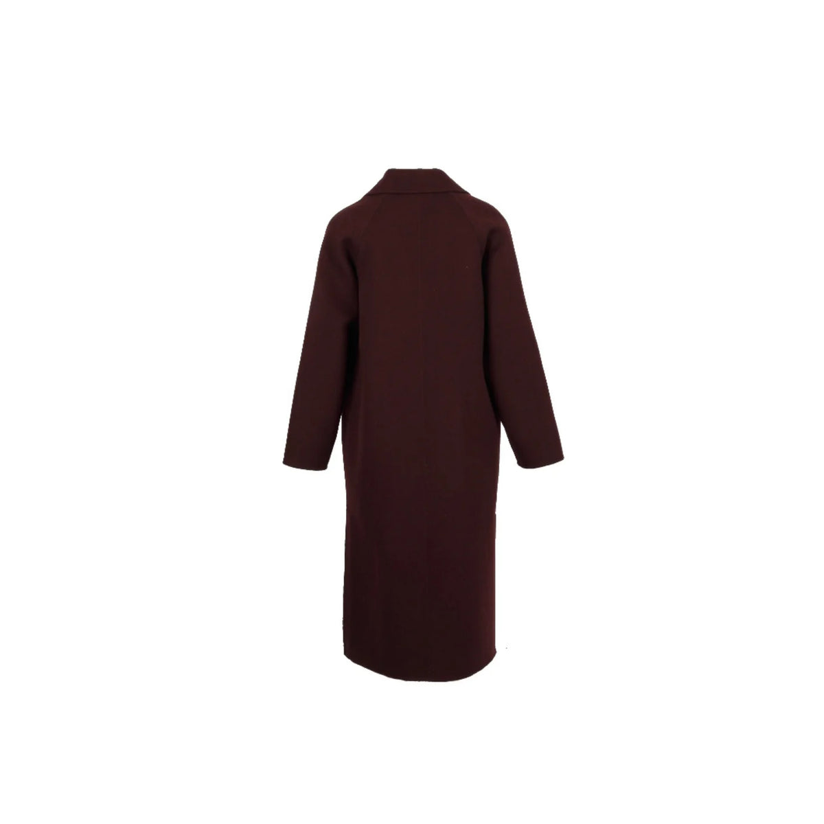 Oakwood Port Oversized Double Breasted Wool Blend Coat 