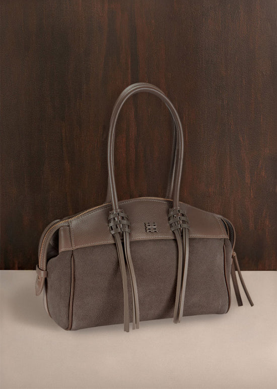 Riani Ash Suede Leather Bag