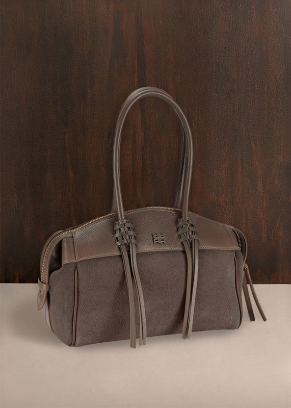 Riani Ash Suede Leather Bag