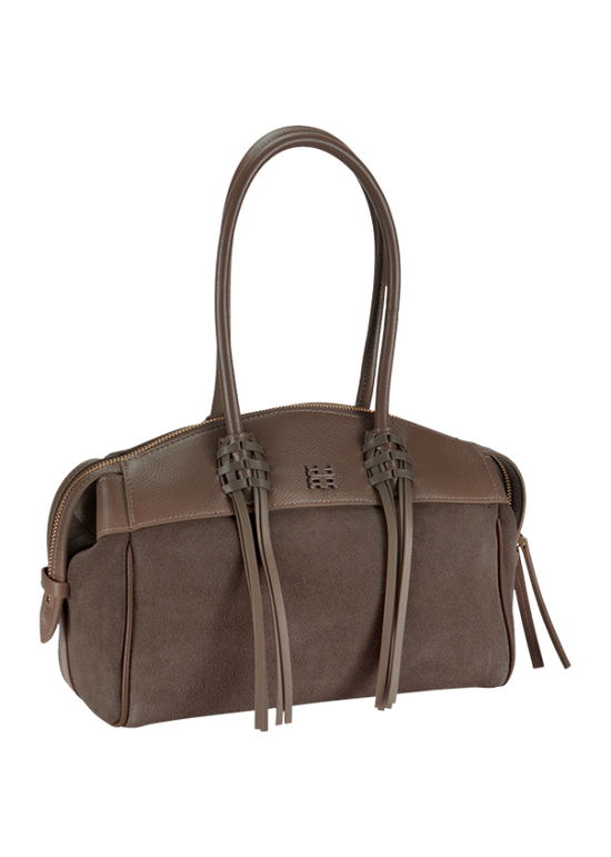 Riani Ash Suede Leather Bag