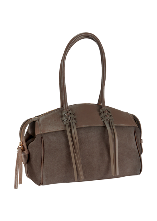 Riani Ash Suede Leather Bag