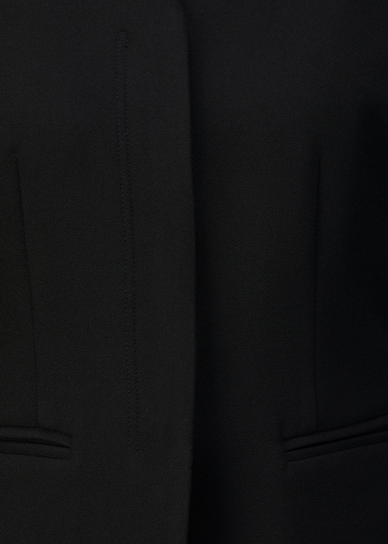 Riani Black Collarless Tailored Jacket