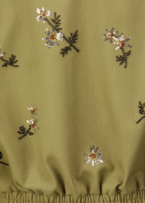 Riani Avocado Jacket with Sequin Embroidery