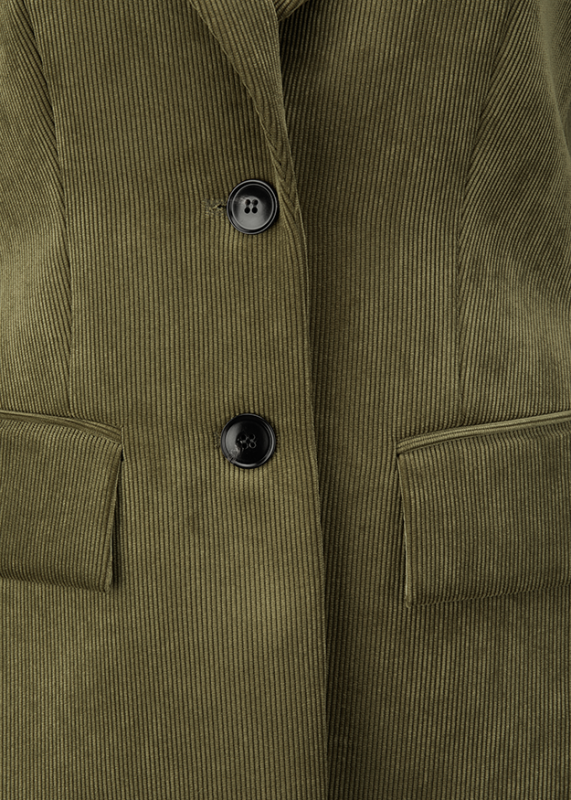 Riani Olive Fine Corduroy Jacket