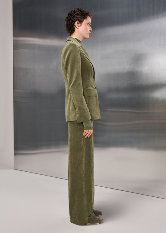 Riani Olive Fine Corduroy Jacket