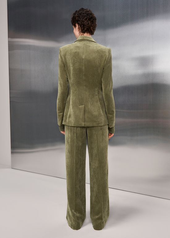 Riani Olive Fine Corduroy Jacket