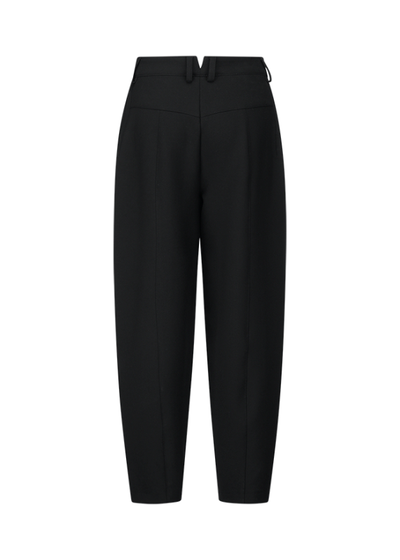 Riani Black Barrel Fit Trousers 683840