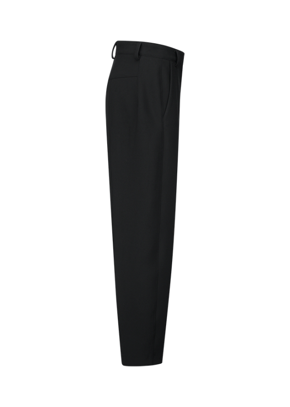 Riani Black Barrel Fit Trousers 683840