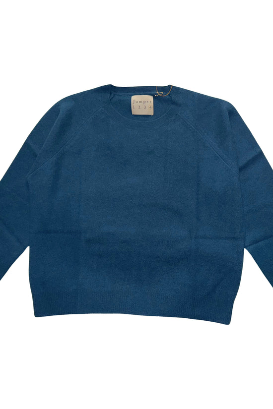 Jumper 1234 slate crop crew Znc24 040