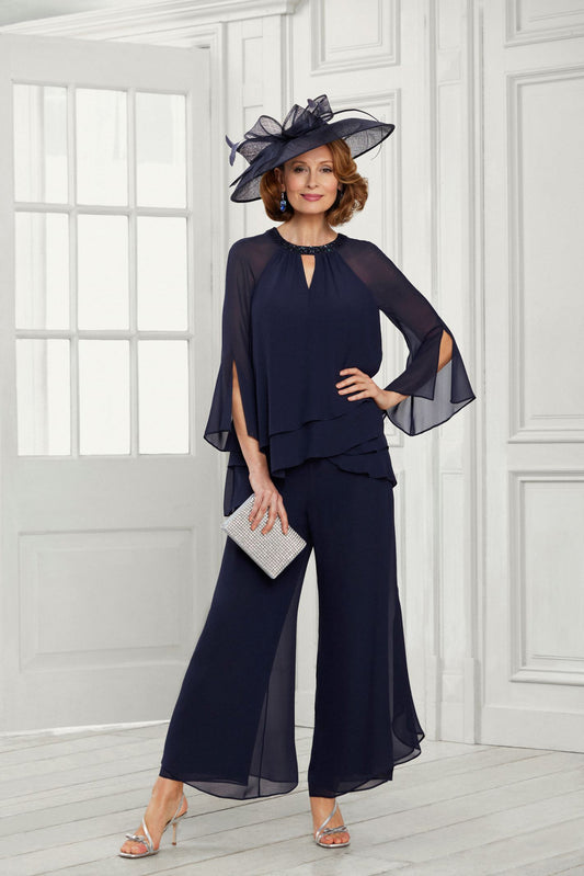 Condici Navy Trouser Suit