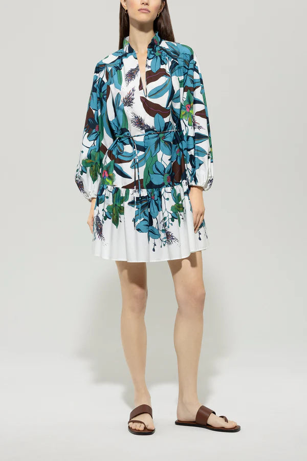 Luisa Cerano print mini dress 718572