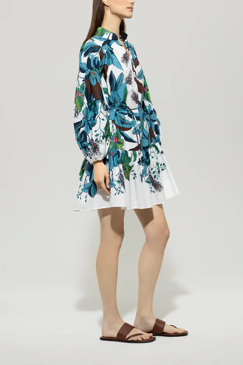 Luisa Cerano print mini dress 718572