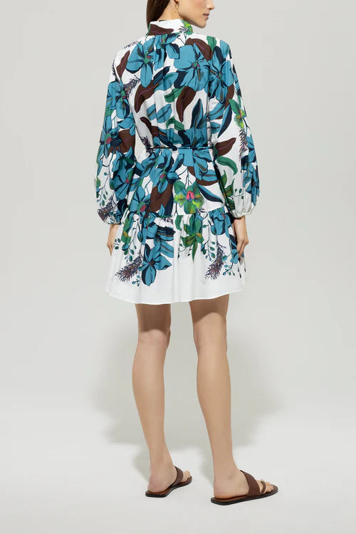 Luisa Cerano print mini dress 718572