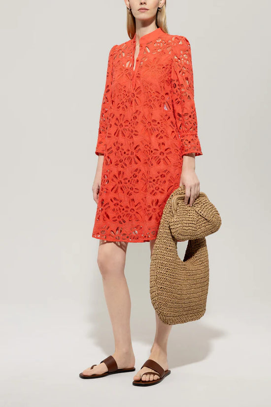 Luisa Cerano crochet shirt dress 718573