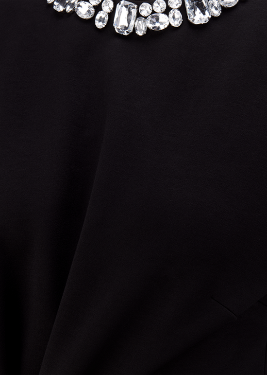 Riani Black Dress with Glitter Details