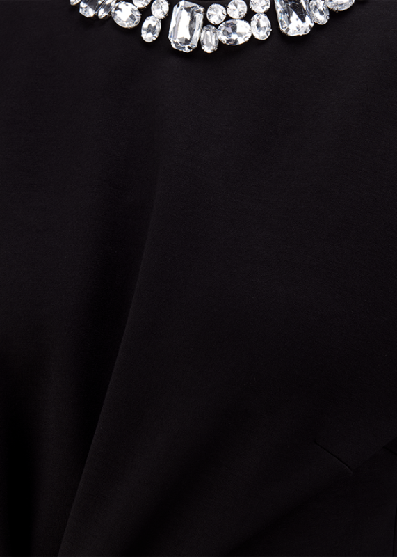 Riani Black Dress with Glitter Details