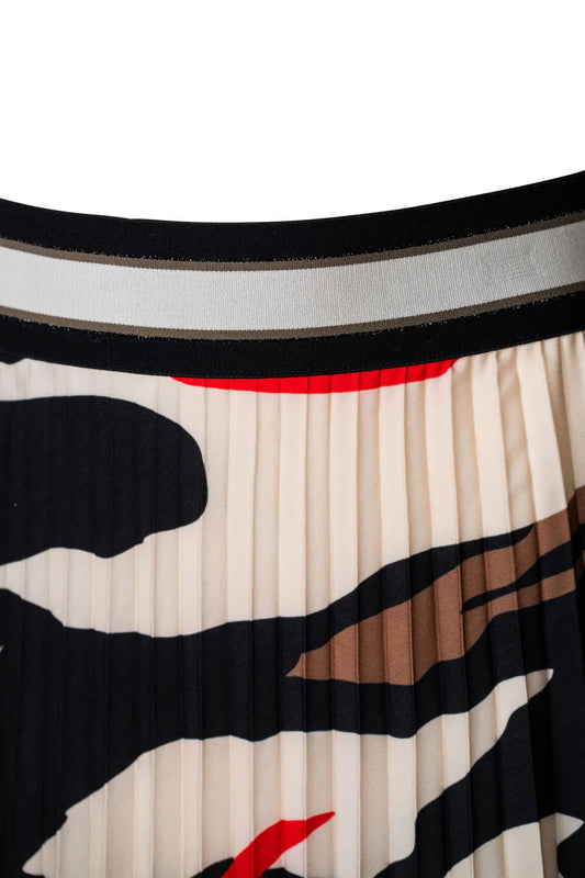 Faber printed pleat skirt 74900