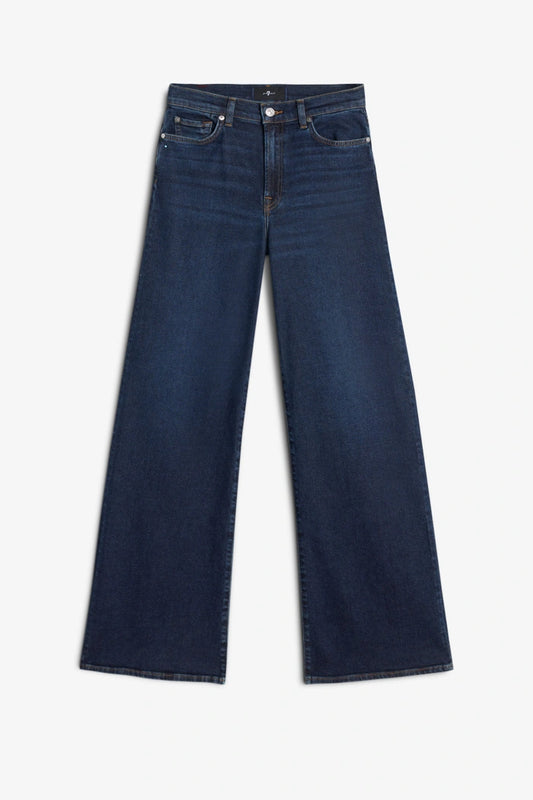7 For All Mankind Lotta Wide Leg Jeans in Luxe Vintage 7UG20A91