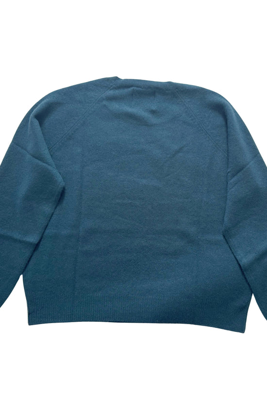 Jumper 1234 slate crop crew Znc24 040