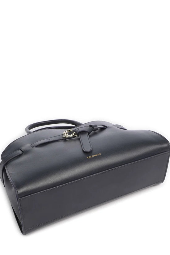 Coccinelle Midnight Blue Fine Grain Leather Bag
