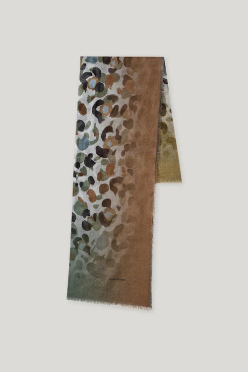 Luisa Cerano animal print scarf 828476