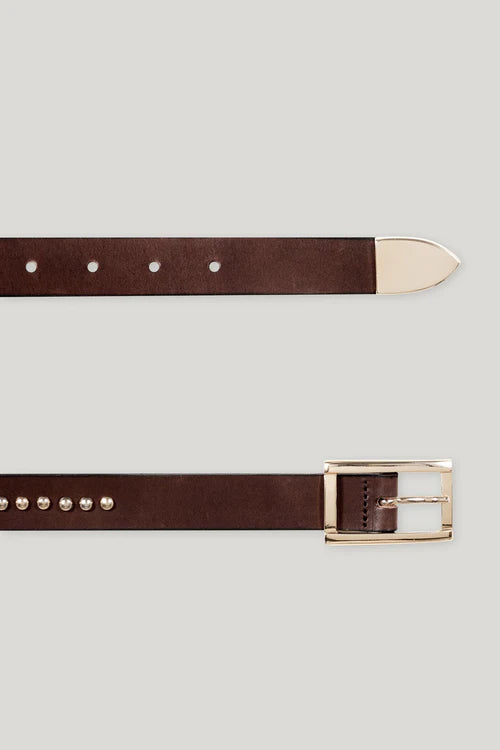 Luisa Cerano studded leather belt 828490