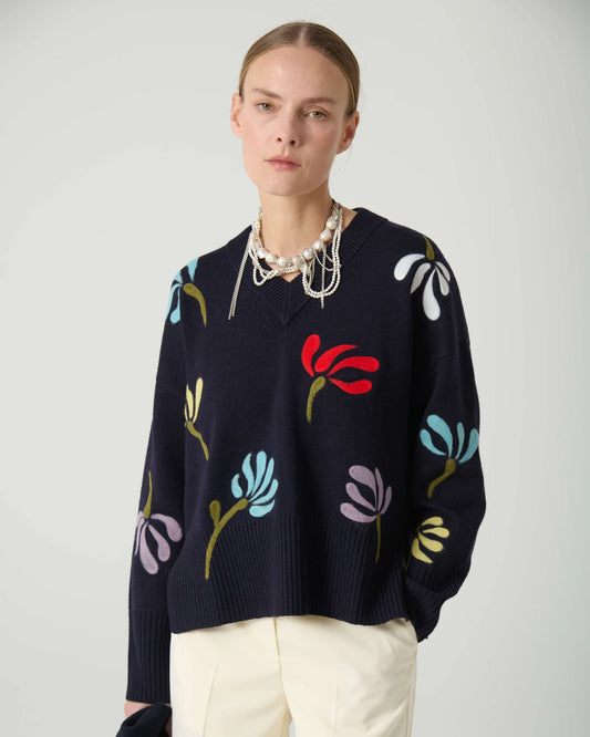 Beatrice b flower sweater 25fA8706