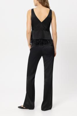 Luisa Cerano Bootleg Trousers in black 638854