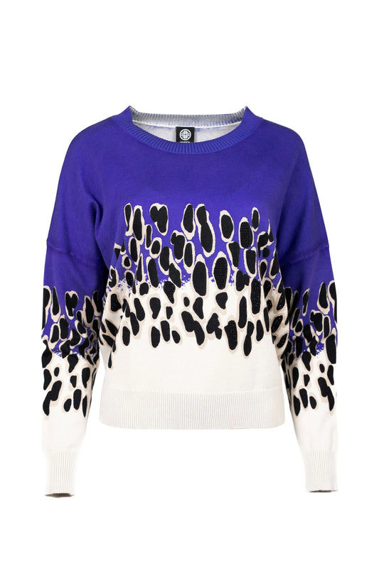 Faber leopard print sweater 94405