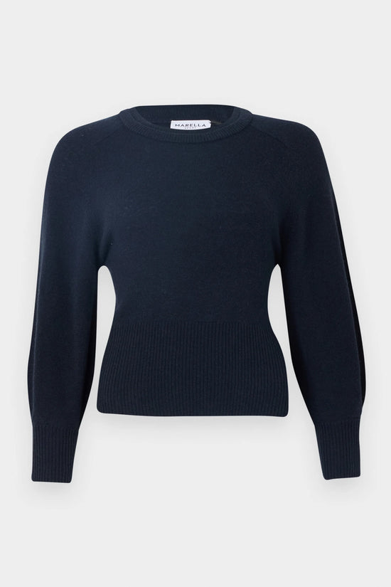 Marella Sport navy crew neck sweater Chela